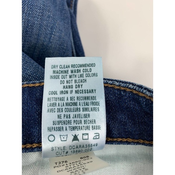 Joe's Jeans Womens Size 31 Denim Jeans Tapered Leg Medium Wash Distressed Hems - Picture 11 of 12